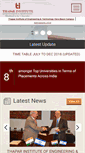 Mobile Screenshot of portal.thapar.edu